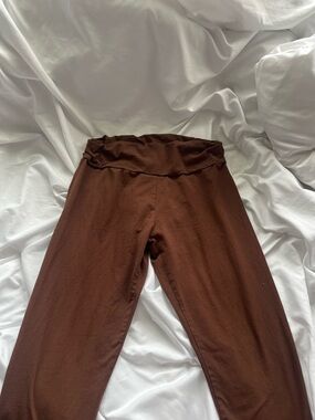 SHEIN Brown Women's Stretch Leggings